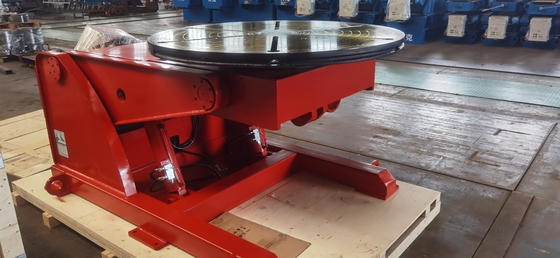 Inclinación hidráulica de soldadura de la máquina 5000kg 3 AXIS del posicionador del manipulante del tubo