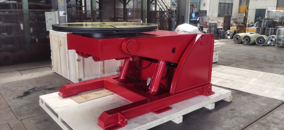 Inclinación hidráulica de soldadura de la máquina 5000kg 3 AXIS del posicionador del manipulante del tubo