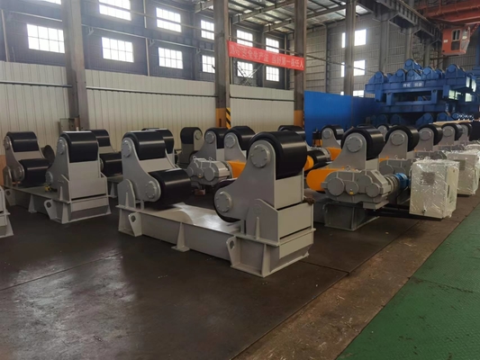 Fábrica de 100 Ton Self Aligned Welding Rotator que da vuelta al rodillo de la PU