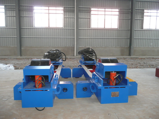 Ajuste de la torre de 60 Ton Welding Rotators Positioners Wind encima del alzamiento del cilindro hidráulico de los rotores