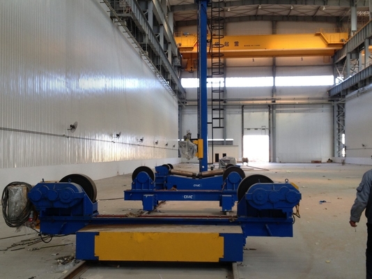 Cadena de producción de la torre del viento de 200 Ton Conventional Welding Rotator Design
