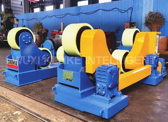 Tipo que alinea del uno mismo de la PU de 10 Ton Conventional Welding Rotator Roller para el cilindro circular