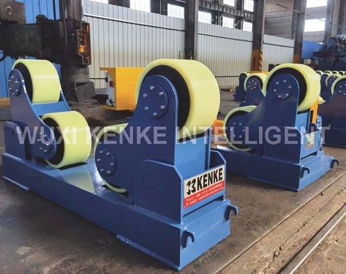 Tipo que alinea del uno mismo de la PU de 10 Ton Conventional Welding Rotator Roller para el cilindro circular