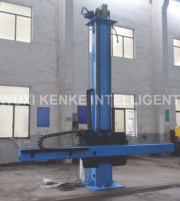 Carga automática de soldadura del soldador 150kg de la costura de la máquina del manipulante de la columna del auge del tubo