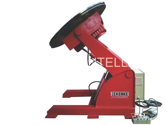Cuadro de soldadura de soldadura hidráulico de la inclinación de tabla rotatoria del posicionador de 3 AXIS 1000 kilogramos