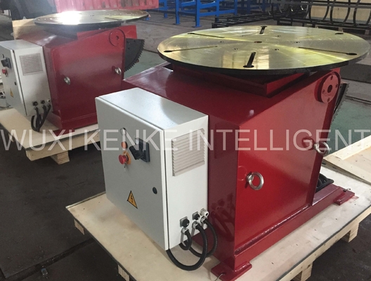 fabricantes de soldadura de la placa giratoria del posicionador del rodillo del tubo 1.2t